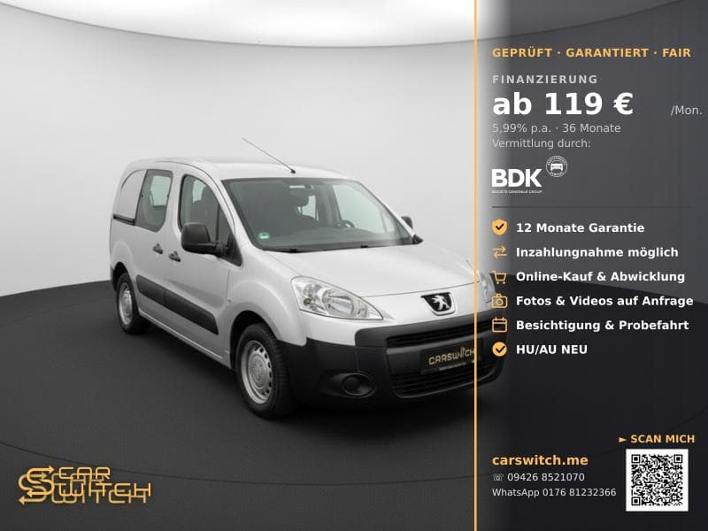 2011 PEUGEOT Partner L2 Doppelkabine
