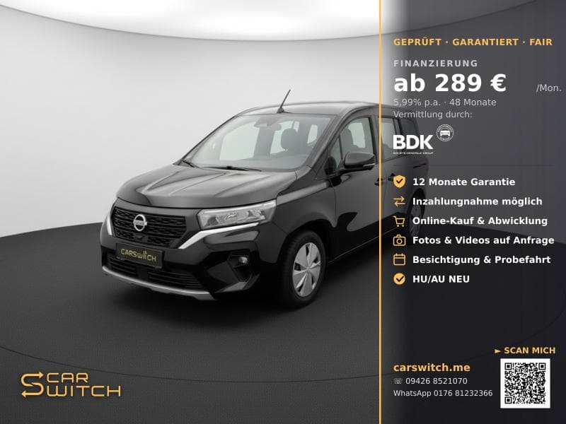 2023 NISSAN Townstar Kombi L1 N-Connecta
