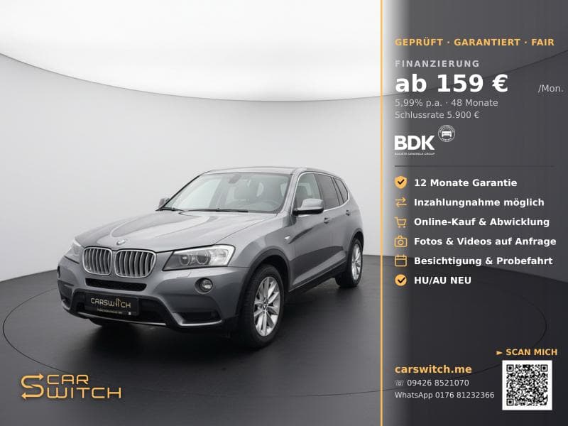 2014 BMW X3 xDrive30d Aut. Leder HeadUp BiXenon AHK
