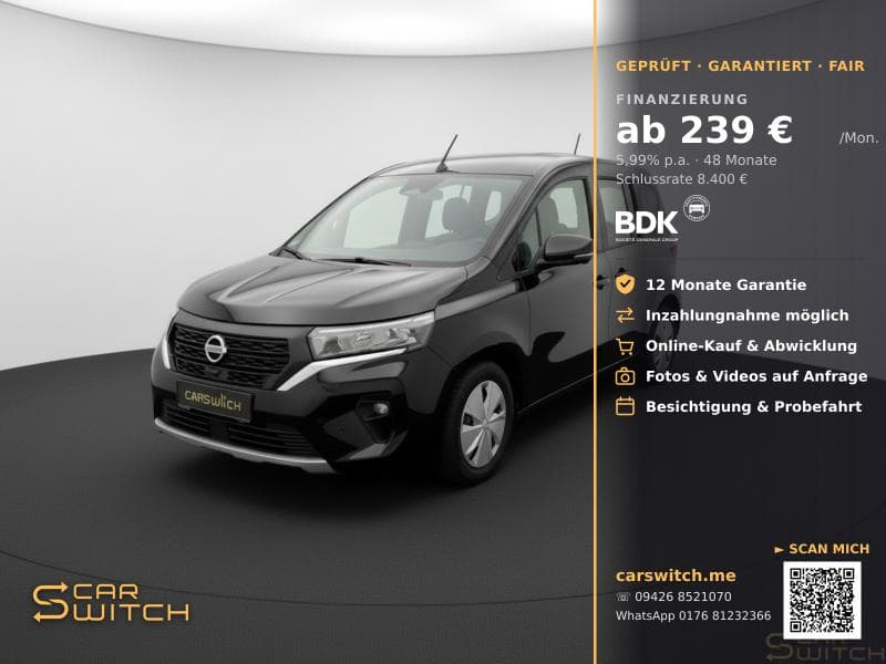 2023 NISSAN Townstar Kombi L1 N-Connecta